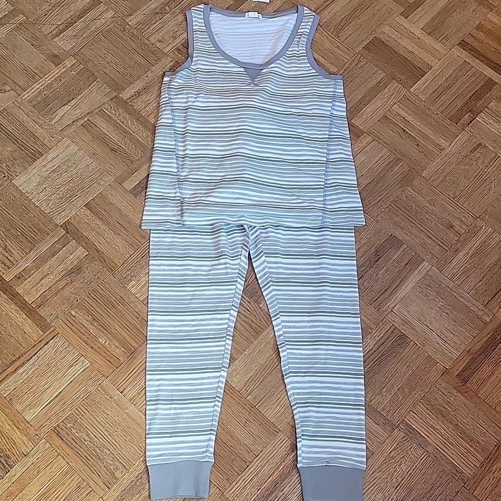Splendid Women's Striped Pajama Loungewear 2 Pc Set Size XS NWT
